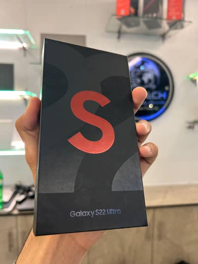 Samsung Mobile S22 Ultra Dual physical sim official PTA Approved