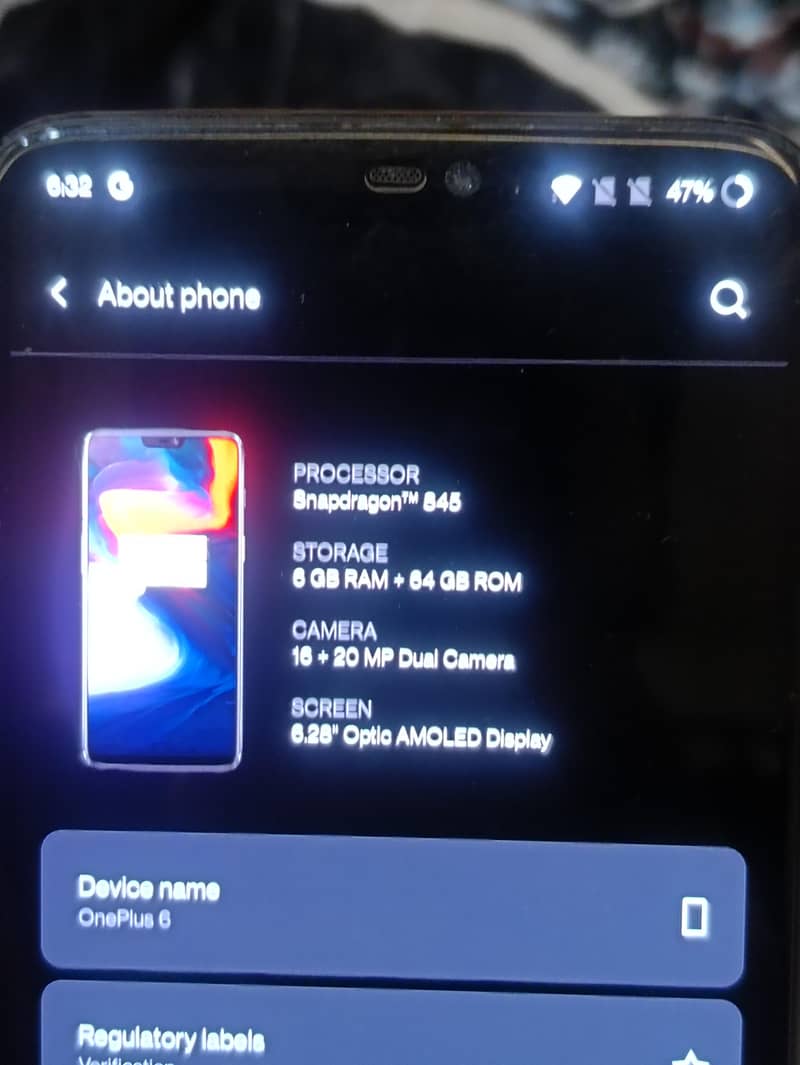 One Plus 6 7