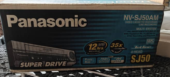 Panadonic VCR NV-SJ50AM