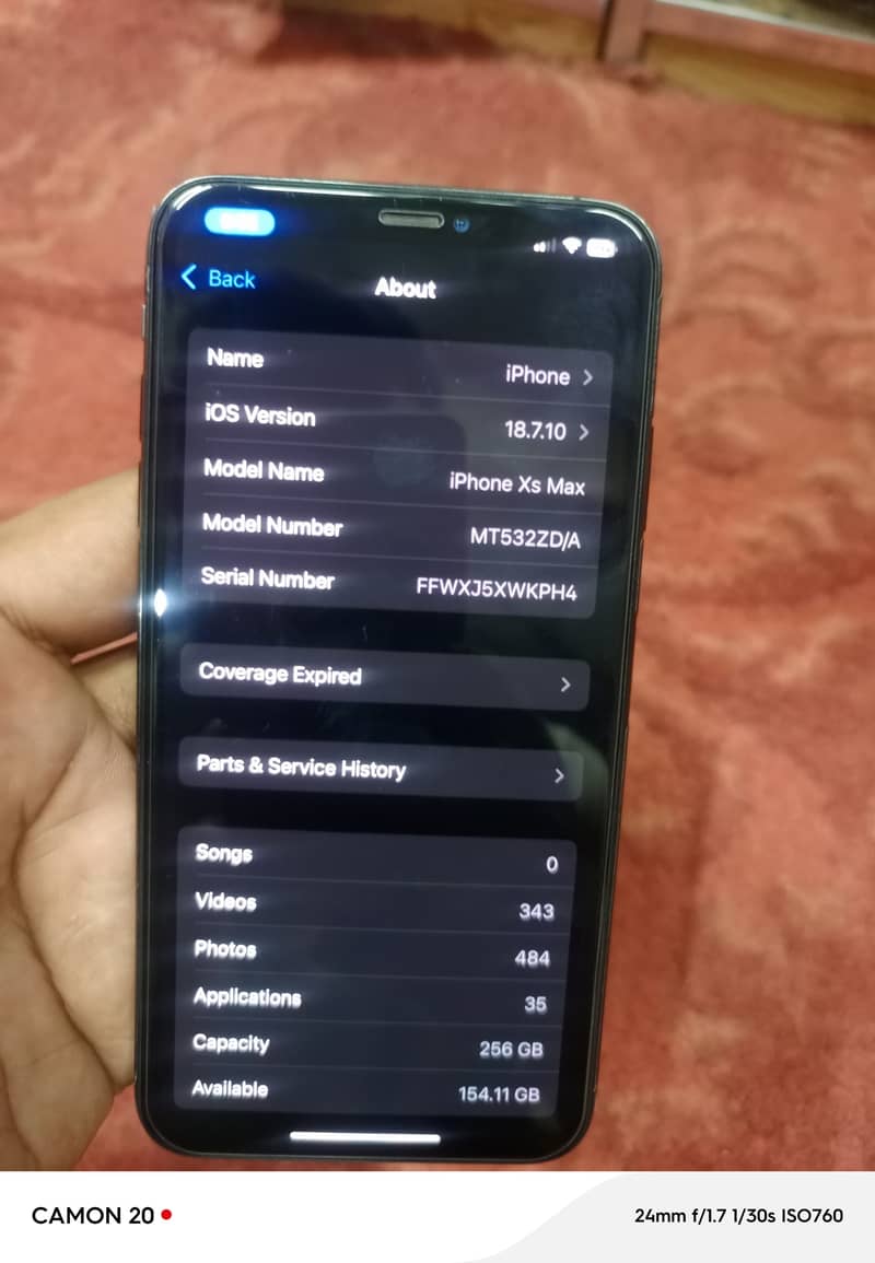 Apple iPhone Xs max 0
