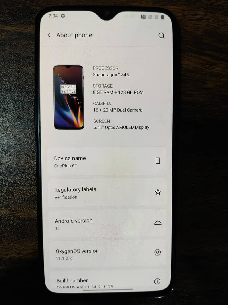 One Plus 6T 0