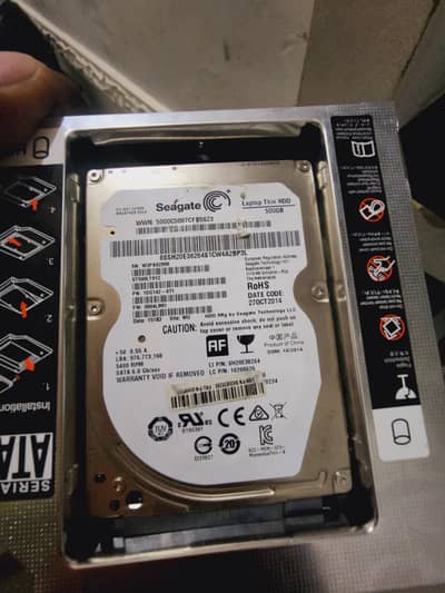 Laptop hard drive 500GB seagate 100% halt