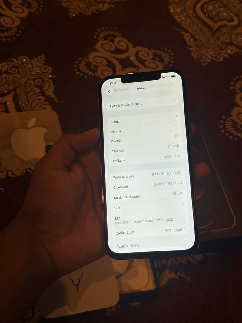 Apple iPhone 12 Pro Max 8