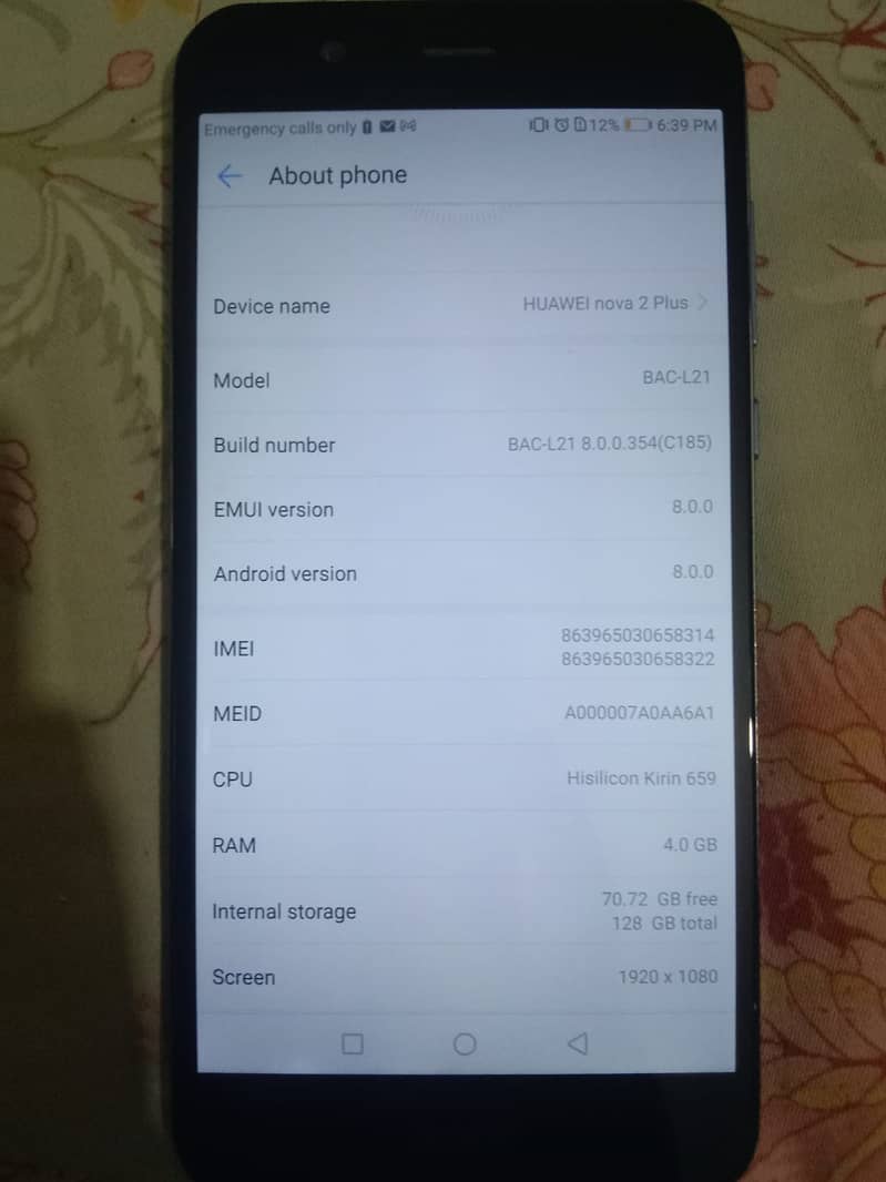 Huawei Nova 2 Plus 3