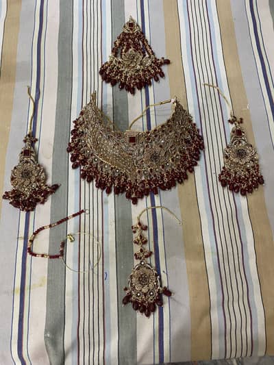 Bridal jewellery complete ser