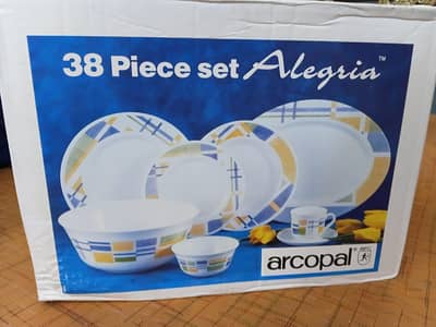 arcopal dinner set 38 peices