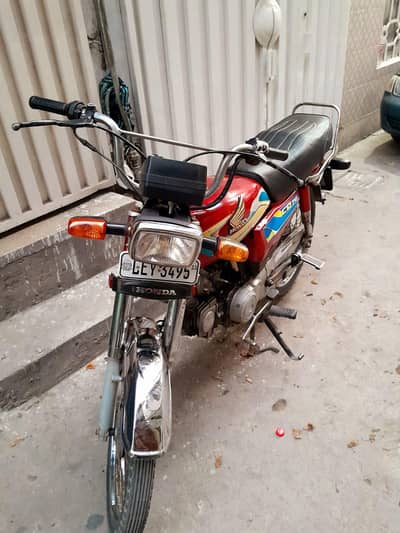 Honda CD 70 2013 1st owner no biomatric