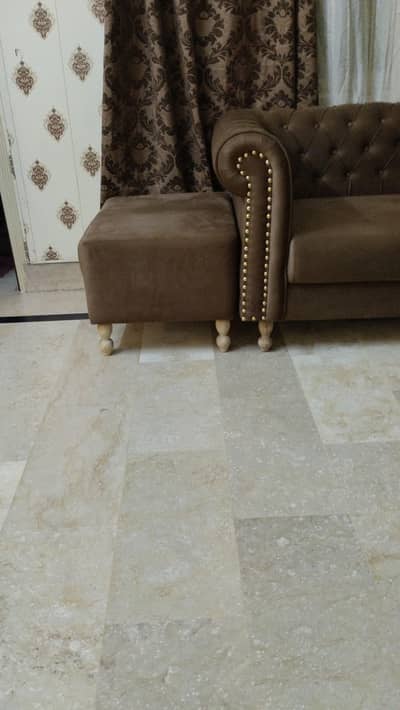Chester L shave Corner sofa with Molty Foam