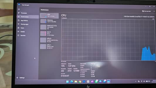 Hp Z-BOOK FIREFLY 15 G8. Core i7 11th Gen 1TB Nvme 4Gb GRAPHICS CARD
