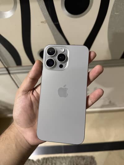 15 pro max 256gb PTA APPROVED