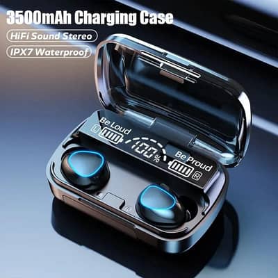 M10 Wireless Bluetooth Earbuds | LED Battery Display | TWS Gaming Earp