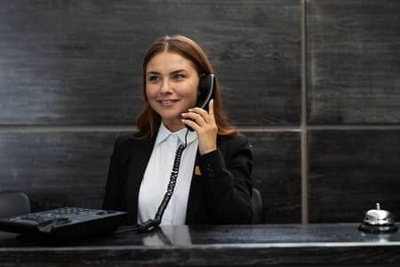 Urgent Female Receptionist Required