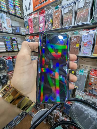 Samsung Mobile A70 6/128 with box charge