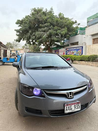 Honda Civic reborn prosmetic 2012