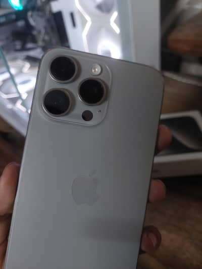 iPhone 15 Pro Max 256GB – Natural Titanium | With Box
