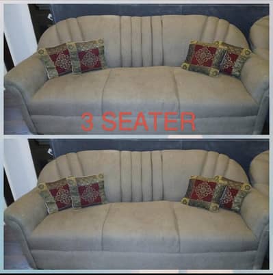 Sofa Set for Sale – 3, 2, 1 & 1.5 Seater + Cushions