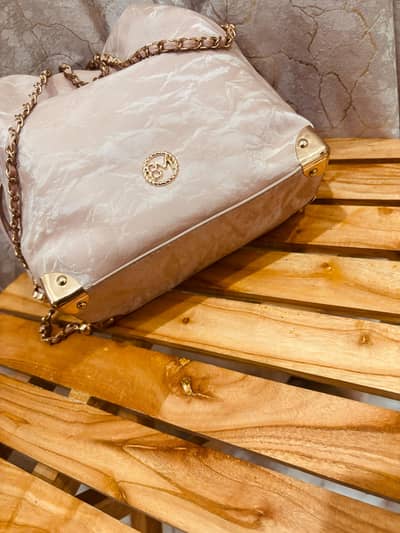 formal pink bag