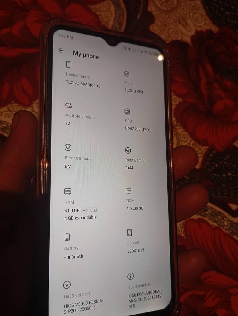 Tecno Spark 10C 6