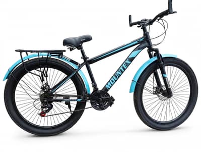 new bicycle Blue color