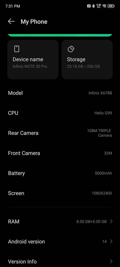 Infinix Note 30 Pro