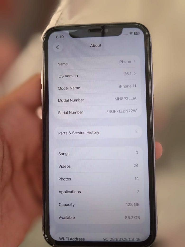 Apple iPhone 11 8