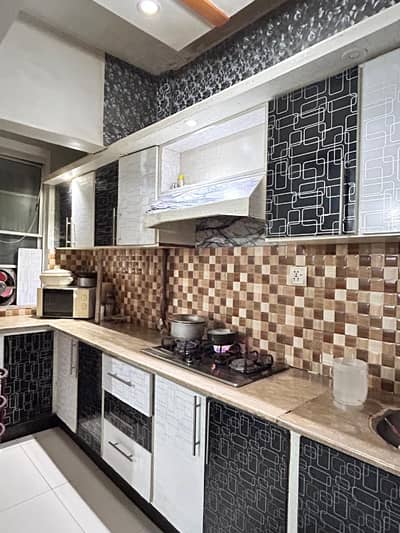 CABANA SQUARE | 5 STAR FOOD STREET | MAIN ROAD FACING | L BLOCK | BANK LOAN APPLICBALE | 1050 SQFT | 2BED DRAWING LOUNGE | 3RD FLOOR | RENOVATED | RENTAL INCOME ( 42,000 TO 45,000 ) DEMAND 1.10 core