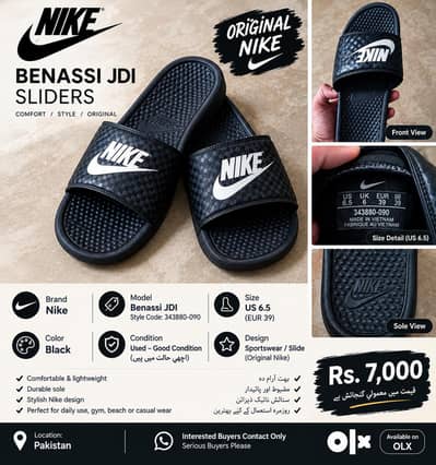 Model: Nike Benassi JDI — Style Code: 343880-090
