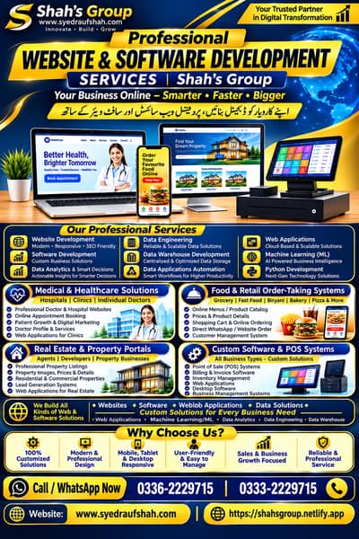 Business Websites | Web Apps | Custom Software Development