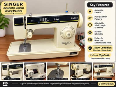 singer golden girl 965 Automatic electric sewing machine