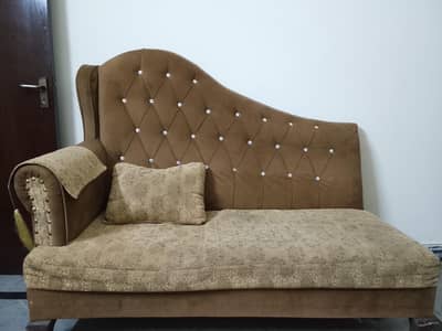 7 Seater Sofa Set – Beautiful Brown Velvet Design