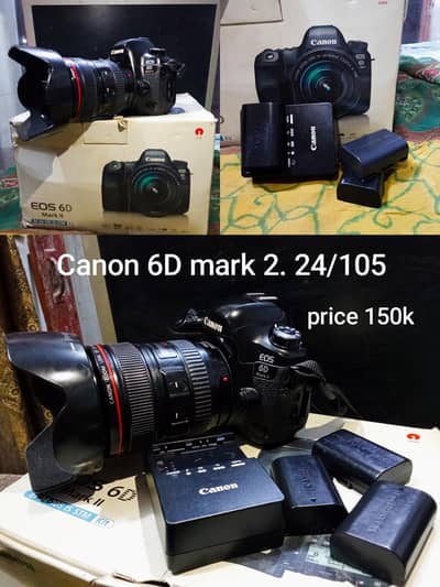 Canon 6D Mark II with 24/105 lens