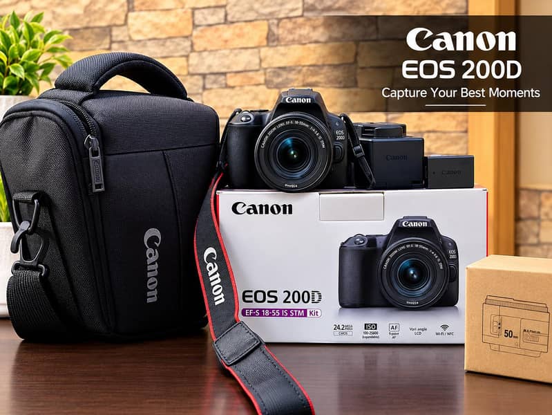 Canon Eos 200d 0