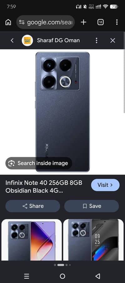 Infinix Note 40
