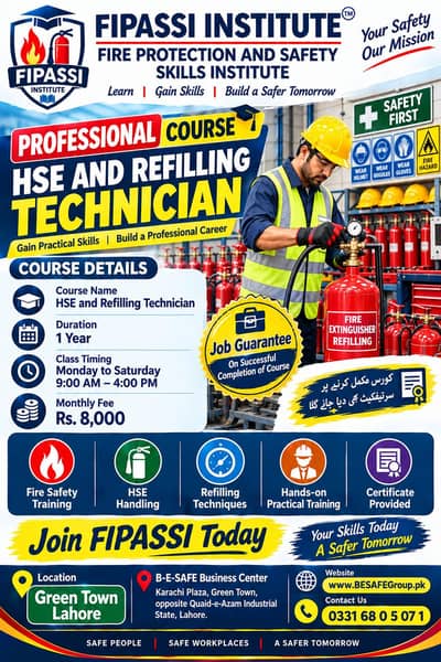 HSE & Refilling Technician