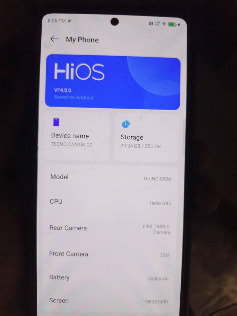 Tecno CAMON 20 5