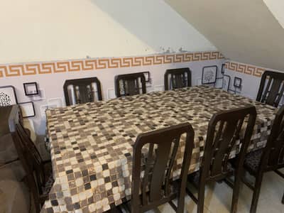 Dining Table 8 Chairs