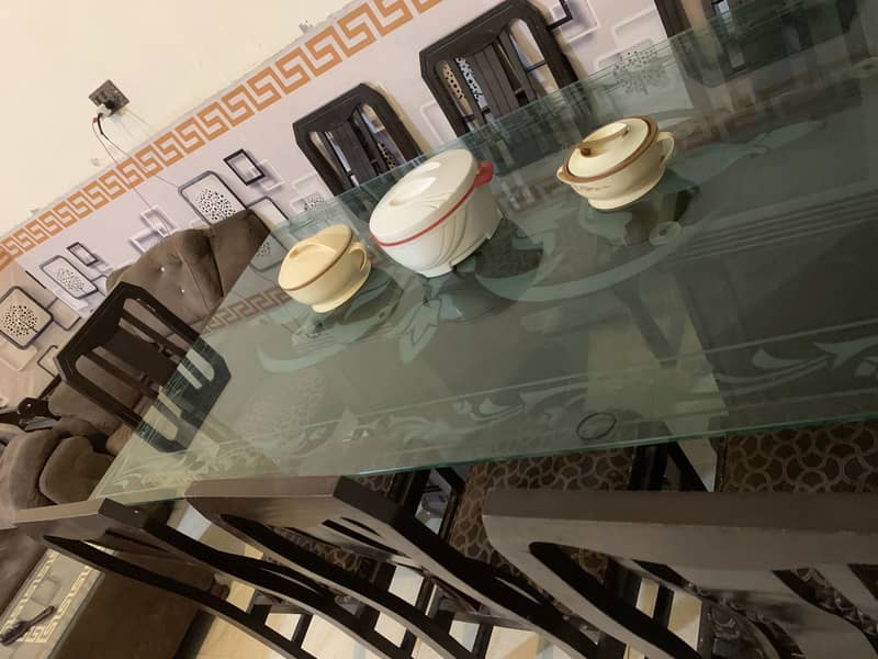 Dining Table 8 Chairs 2