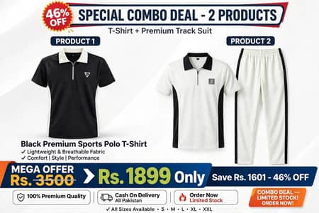 track suit and with free sports t shirt