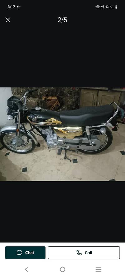 hnda 125 for sale self start model 2026 gold 03217501959 contact amjad