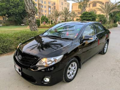 (R) Army Officer Used Almost Brand new Toyota Corolla Xli 2012.