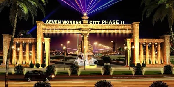 Urgent sale seven wonder city phase II plot 80 sq yards 03361835818