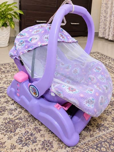 baby gear, swing, slide and seat adjustable