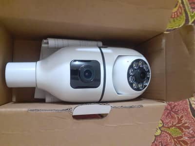 double lens WiFi Camra just new condition with night vision led light
