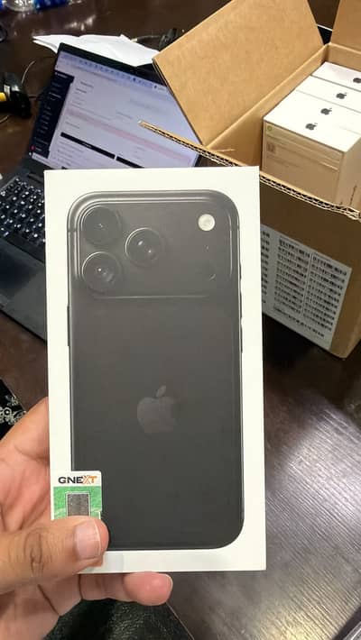 Buy PTA Approved iPhone 18 Pro Black Color Box Pack