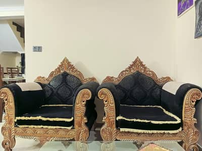 sofa set 5 seater total good condition