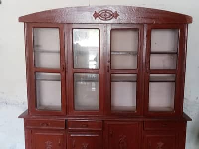 Wooden Showcase (bartano wali almari)