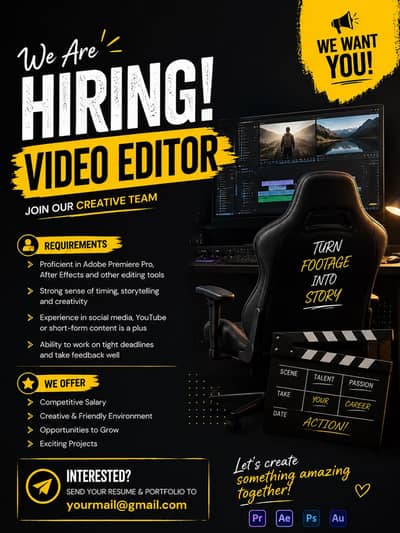 Hiring Skilled Video Editor