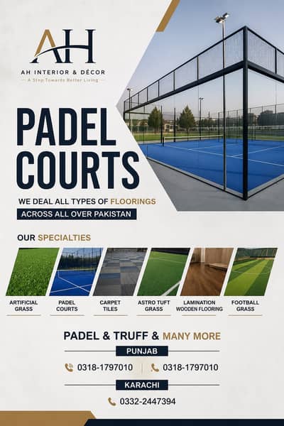 Sports padel Turf - Tennis court - Padel Tennis - Padel Courts - Grass