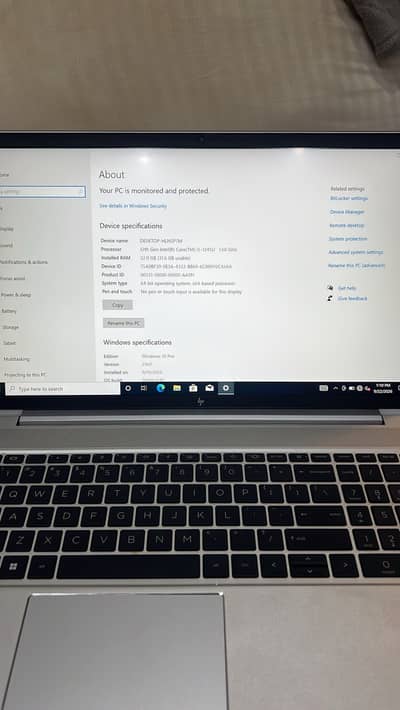 HP EliteBook 650 G9 – Core i5 12th Gen | 32GB RAM | 256GB NVMe SSD