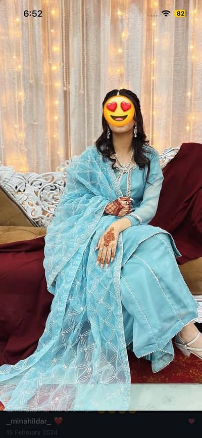Light Blue Sharara